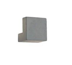 Applique d'extérieur, Edge, gris, IP65, L16cm, H16cm - Toscot