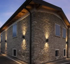 Applique d'extérieur, Enola round L, anthracite, IP65, LED, 3000-4000K, 6000 lm, L14cm, H33.2 cm - SLV