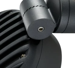 Applique d'extérieur, ESKINA SPOT SENSOR, détecteur de mouvement, noir, IP54,LED, 3000K, 1000lm, Ø13,8cm, H13,8cm - SLV