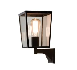 Applique d'extérieur, Farringdon, noir, IP44, L16cm, H30cm - Astro