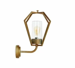 Applique d'extérieur, Gemstone 3450, Laiton vieilli, IP44, L33cm, H48cm - Moretti Luce