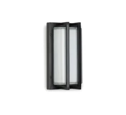 Applique d'extérieur, Ice cubic rectangular 3413, noir, IP65, L13cm, H25,5cm - Moretti Luce
