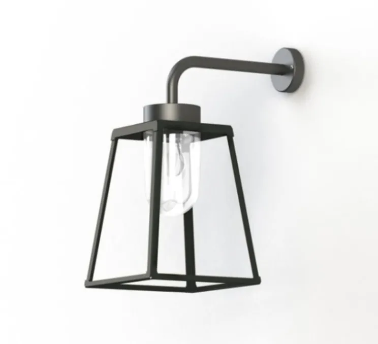 Applique d'extérieur, Lampiok 2 n°3, gris noir, IP65, L28cm, H54,7cm - Roger Pradier