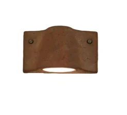 Applique d'extérieur, Lido, terracotta, IP55, LED, 2700K, 950lm, L21cm, H11,5cm - Toscot