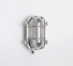 Applique d'extérieur, light.o.020, nickel, IP64, L12cm, H20cm - Zangra