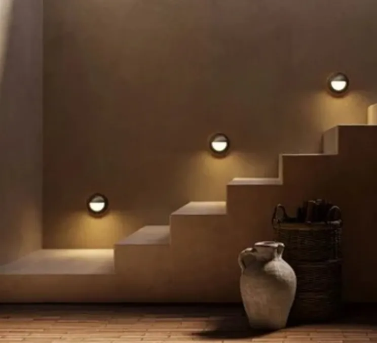 Applique d'extérieur, Marina 247.02.OO, laiton antique, IP55, Ø14cm, P5cm - Il Fanale