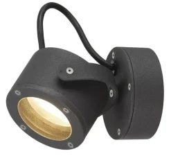 Applique d’extérieur orientable, Sitra 360 WL, anthracite, IP44, Ø10cm, H11,6cm - SLV