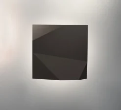 Applique d'extérieur, Origami 4500, marron, IP65, LED, 2700K, 756lm, L30cm, H30cm - Vibia