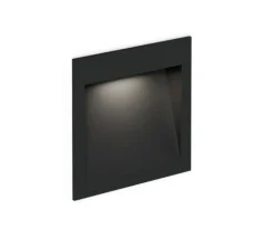 Applique d'extérieur, Oris 1.3, noir, IP65, LED, dim, 3000K, 100 lm, L13cm, H13cm - Wever&Ducré