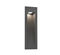 Applique d'extérieur, Oris 0.7, gris, LED, dim, 3000K, 90/150 lm, L6,5cm, H20cm - Wever&Ducré