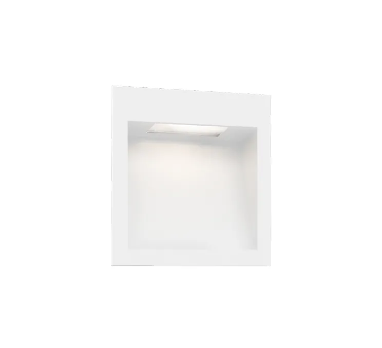 Applique d'extérieur, Oris Outdoor 1.3, blanc, IP65, LED, 3000K, 140/230lm, L13cm, H13cm - Wever&Ducré