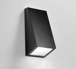 Applique d'extérieur, PopUp L, noir, IP44, L12cm, H25cm - Nedgis