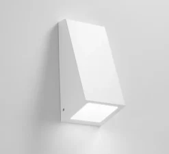 Applique d'extérieur, PopUp L, blanc, IP44, L12cm, H25cm - Nedgis