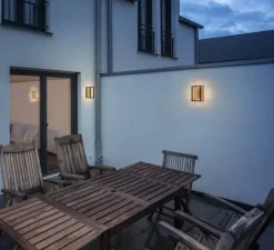 Applique d'extérieur, Quadrulo, anthracite, IP55, LED, 3000K, 270 lm, L12,5cm, H25cm - SLV