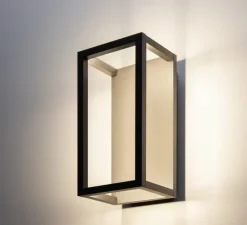 Applique d'extérieur, Quadrulo, anthracite, IP55, LED, 3000K, 270 lm, L12,5cm, H25cm - SLV