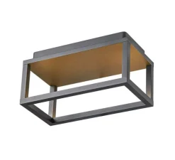 Applique d'extérieur, Quadrulo, anthracite, IP55, LED, 3000K, 270 lm, L12,5cm, H25cm - SLV