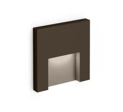 Applique d'extérieur, Reto outdoor 1.3, bronze, IP65, LED, 3000K, 170 lm, L13cm, H13cm - Wever&Ducré