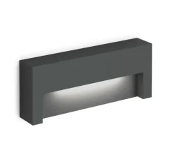 Applique d'extérieur, Reto Surface 2.0, anthracite, IP65, LED, dim, 3000K, 335 lm, L20cm, H8cm - Wever&Ducré