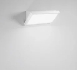 Applique d'extérieur, Rim, blanc, IP54, LED, 3000-4200-6500K, 2500 lm, L26,8cm, H13,2cm - Nedgis