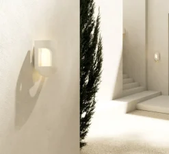 Applique d'extérieur, Soul Story 3 outdoor, blanc, IP64, LED, dim, 2700K, 250 lm, L18,5cm, H28,7cm - DCW éditions Paris