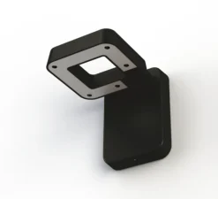 Applique d'extérieur, Square N° 1, Gris noir, IP65, LED, 2700K, 2716 lm, L22,6cm, H25,9cm - Roger Pradier