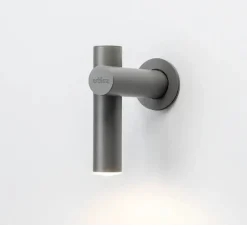 Applique d'extérieur, Tik A-4090X, gris, IP65, LED, 3000K, 300 lm, Ø3,5cm, H15,5cm - Estiluz