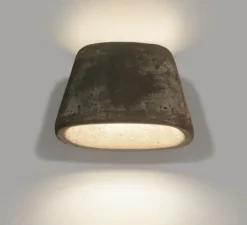 Applique d'extérieur, Tobo, noir, IP55, LED, 2700K, 900 lm, L24,5cm, H14,5cm - Toscot