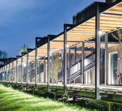 Applique d'extérieur, Tube 1.0 LED, noir, IP65, LED, 3000K, 390lm, Ø8cm, H8cm - Wever&Ducré