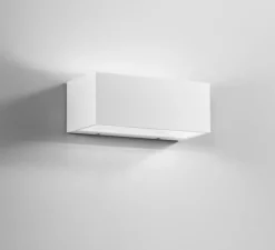 Applique d'extérieur, Twin M, blanc, IP54, LED, 3000-4000K, 2150 lm, L22cm, H8,5cm - Nedgis