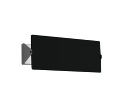 Applique d'extérieur, Volet Pivotant, double, outdoor, réédition Charlotte Perriand, aluminium noir anodisé, IP55, LED, dim, 3000K, 585 lm, L13cm, H34cm - Nemo Lighting