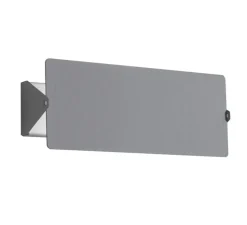 Applique d'extérieur, Volet Pivotant, double, outdoor, réédition Charlotte Perriand, aluminium naturel anodisé, IP55, LED, dim, 3000K, 585 lm, L13cm, H34cm - Nemo Lighting