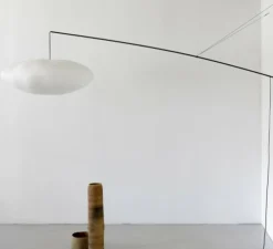 Applique déportée, Nuage perché cumulus, blanc, L232cm, H70cm - Céline Wright