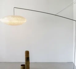 Applique déportée, Nuage perché cumulus, blanc, L232cm, H70cm - Céline Wright