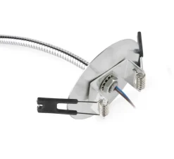 Applique encastrée, liseuse, Loke, chrome, LED, 3000K, 150lm, L30cm, H3cm - Faro