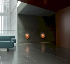 Applique extérieur, Flindt, IP65, corten, LED, 2700k, 10w, Ø30cm - Louis Poulsen