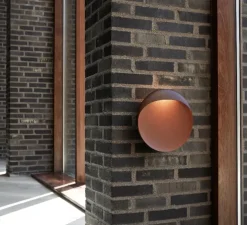 Applique extérieur, Flindt, IP65, corten, LED, 2700k, 10w, Ø30cm - Louis Poulsen