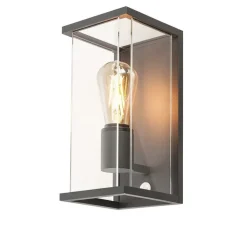 Applique extérieur, Quadrulo Sensor, IP44, gris anthracite, H29cm P16cm, L14cm - SLV