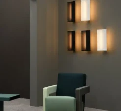 Applique, G3, noir, Dimmable LED, 2700K, 1500lm, L39,5cm, H20cm - Pierre Guariche - Sammode