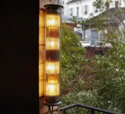 Applique, In the tube 120-700, argenté, maille dorée, Ø12cm, L72cm -Dcw editions