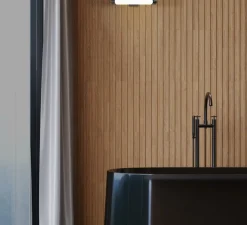 Applique, La Roche, le Corbusier, noir mat, LED, 2700k, 1650lm, Ø4,5cm, H37cm - Nemo lighting