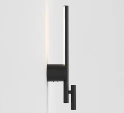 Applique, liseuse, Baton, noir mat, LED, 2700K, 191+90 lm, L9cm, H50,8cm - Astro