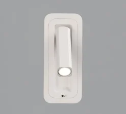 Applique, liseuse, Boheme avec interrupteur, blanc, LED, 3000K, 315 lm, L7,5cm, H18cm - ACB