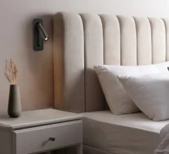 Applique, liseuse, Boheme, noir, LED, 3000K, 315 lm, L7,5cm, H18cm - ACB