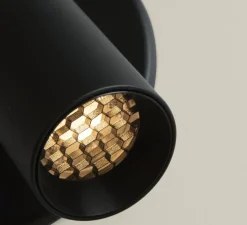 Applique, liseuse, Chic, noir, LED, dim, 2700K, 200 lm, L8,2cm, H8,2cm - LEDS C4