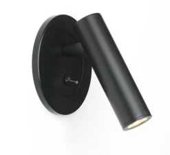 Applique, Liseuse, Enna Recess Switched, noir mat, LED, 2700K, 151lm, L9cm, H10cm - Astro Lighting