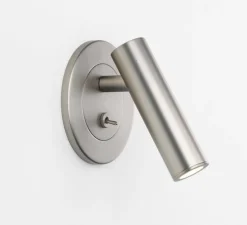 Applique, Liseuse, Enna Recess Switched, nickel mat, LED, 2700K, 151lm, L9cm, H10cm - Astro Lighting