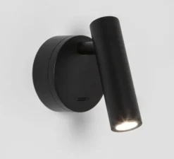 Applique, Liseuse, Enna surface LED, noir mat, avec interrupteur, LED, 2700K, 111lm, L8cm, H11cm - Astro Lighting