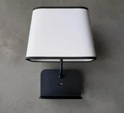 Applique, liseuse, Escale, blanc & noir, L25cm, H32cm - DesignHeure