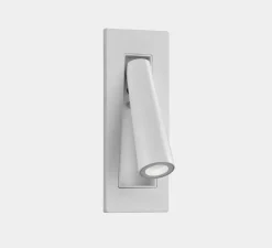 Applique, liseuse, Gamma SR, blanc, LED, 2700k, 137 lm, L6,5cm, H16,6cm - LEDs C4