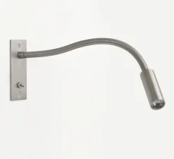 Applique, Liseuse, Leo Switched LED, nickel mat, LED, 3000K, 193lm, Ø46cm, H12cm - Astro Lighting